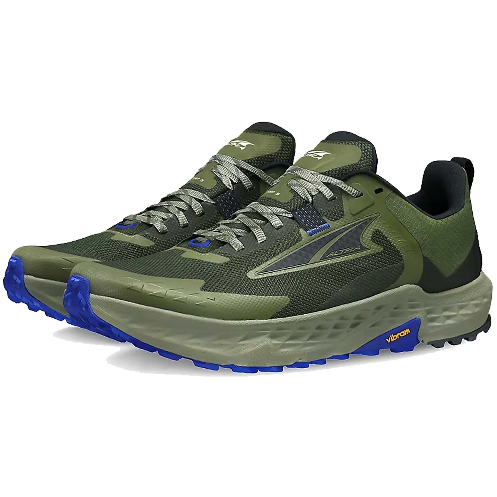 Altra  Timp 5 Mens Trail Running Shoes Dusty Olive