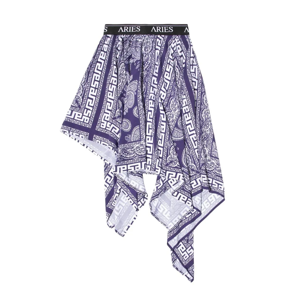 BANDANA PRINT SKIRT Navy