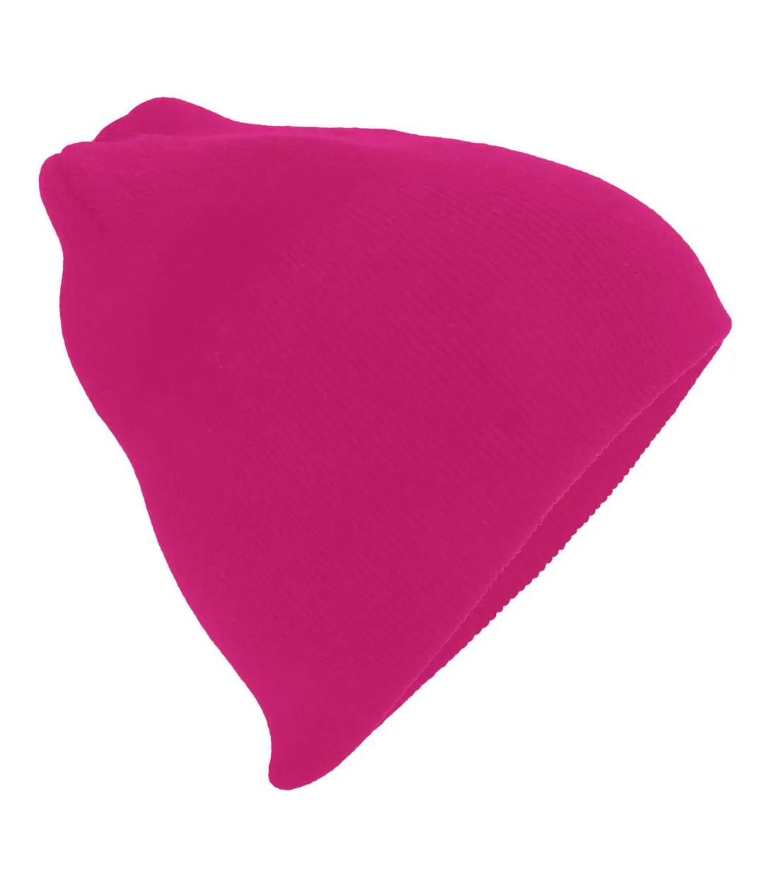 Beechfield Plain Basic Knitted Winter Beanie Hat (Classic Red) - UTRW209