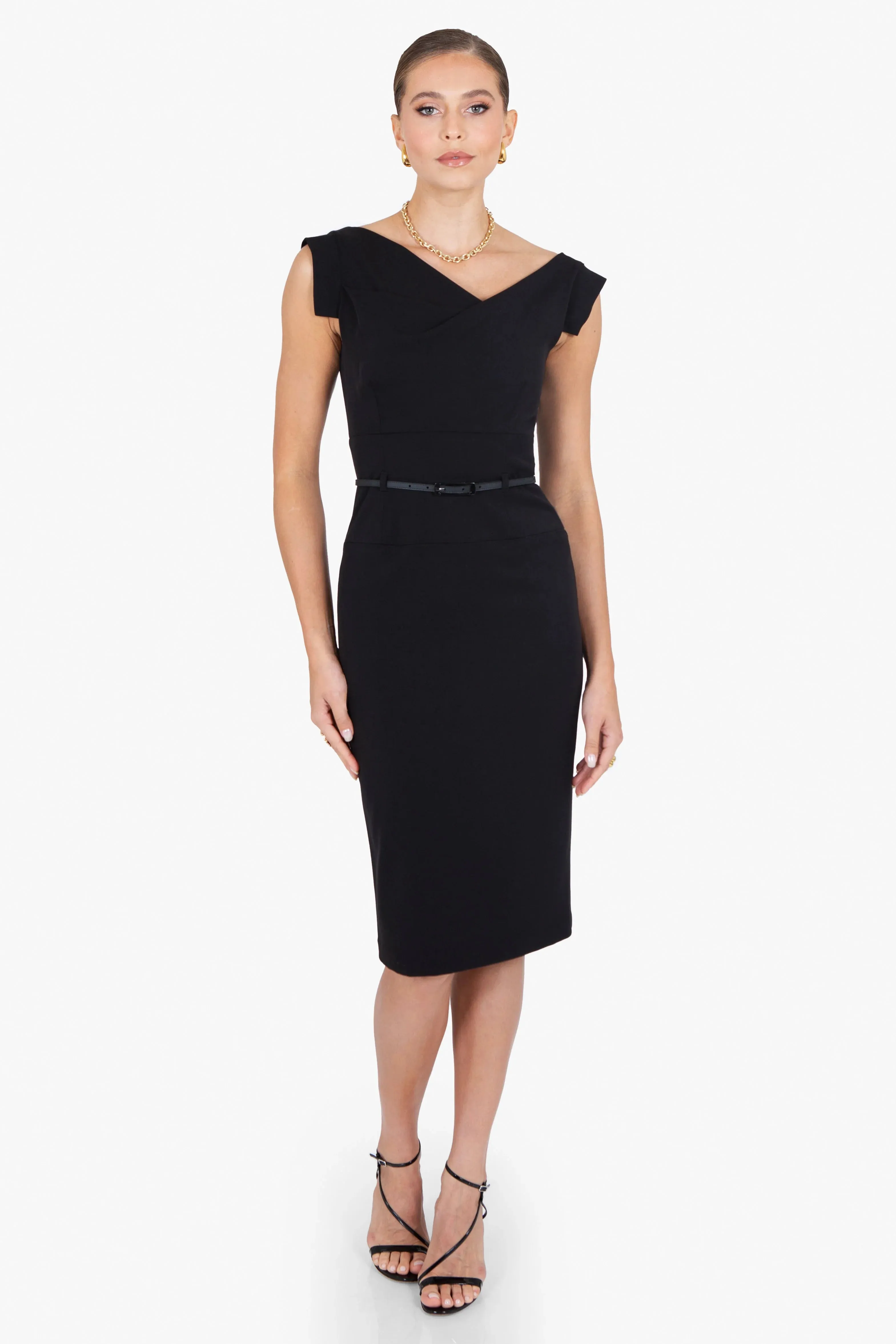 Black Halo    Jackie O Dress Black