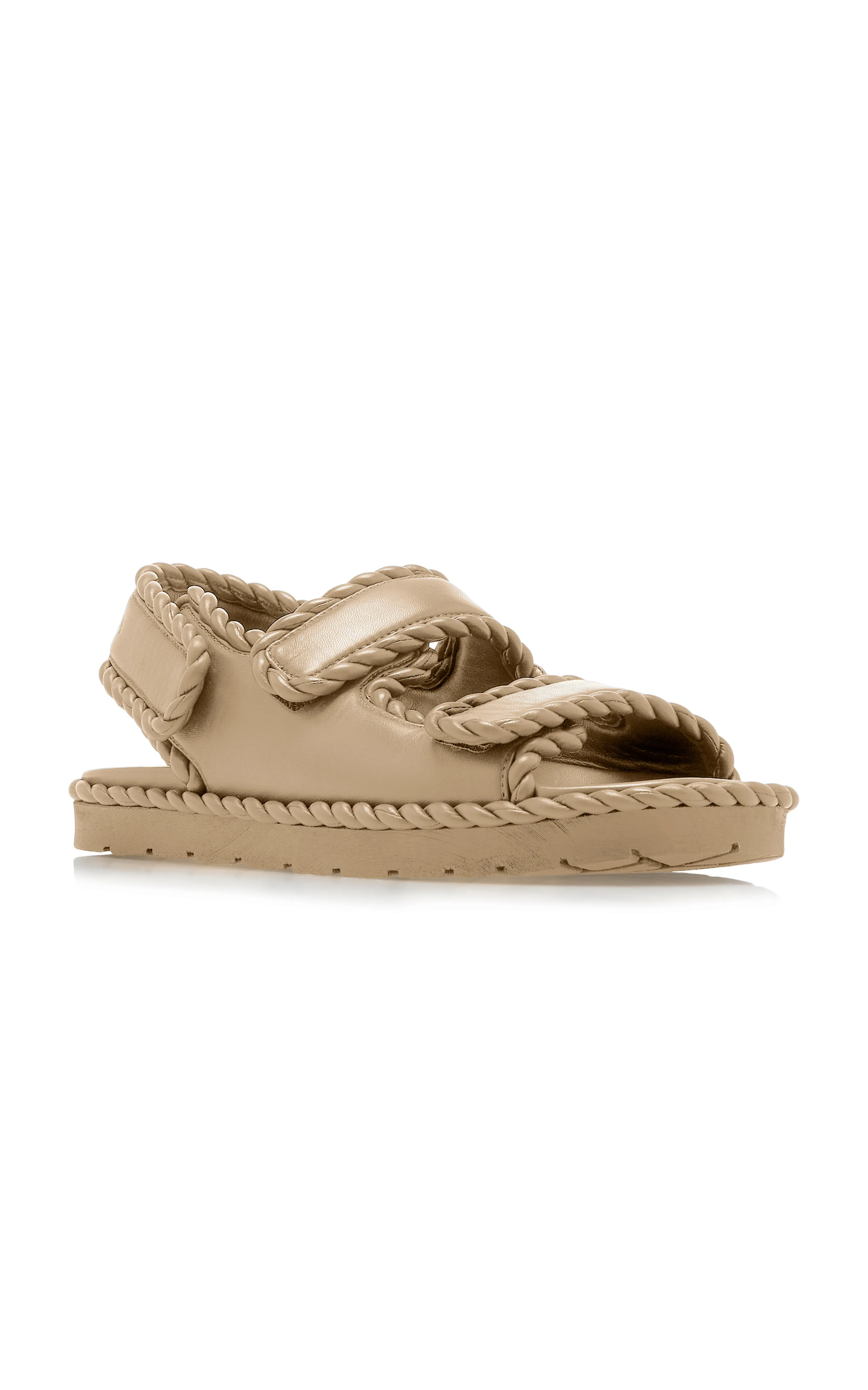 Bottega Veneta Jack Leather Slingback Sandals