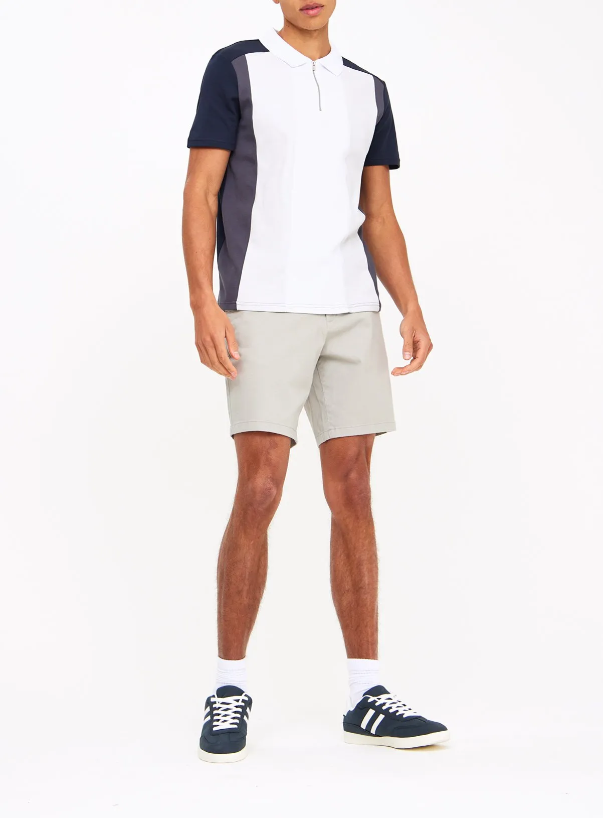 Buy Grey Core Chino Shorts 36 | Shorts | Tu