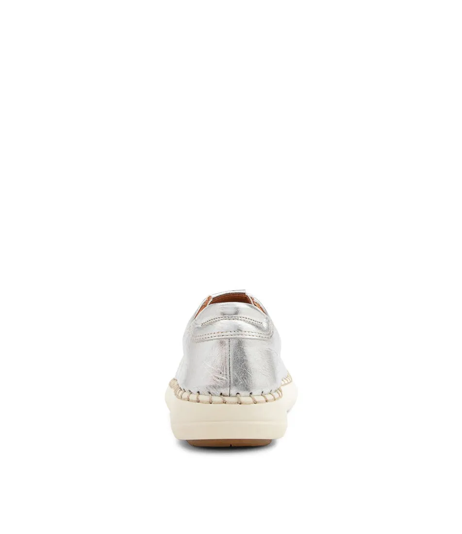 COLORADO Peel Platinum Leather Sneakers
