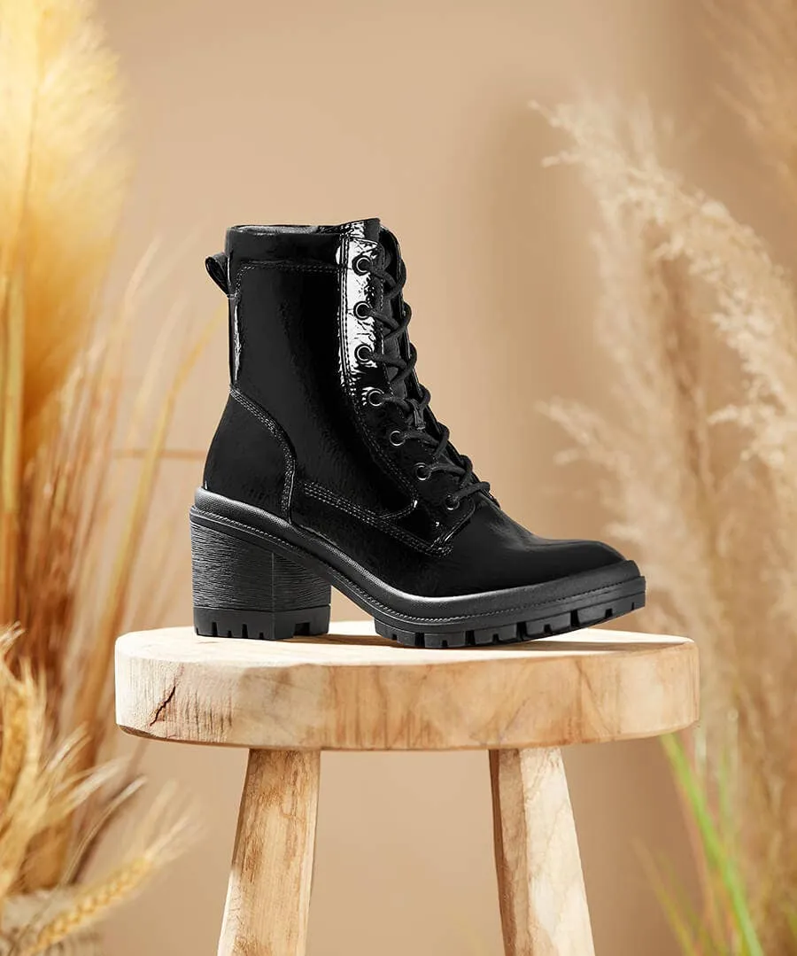 Go Getter Patent Boots