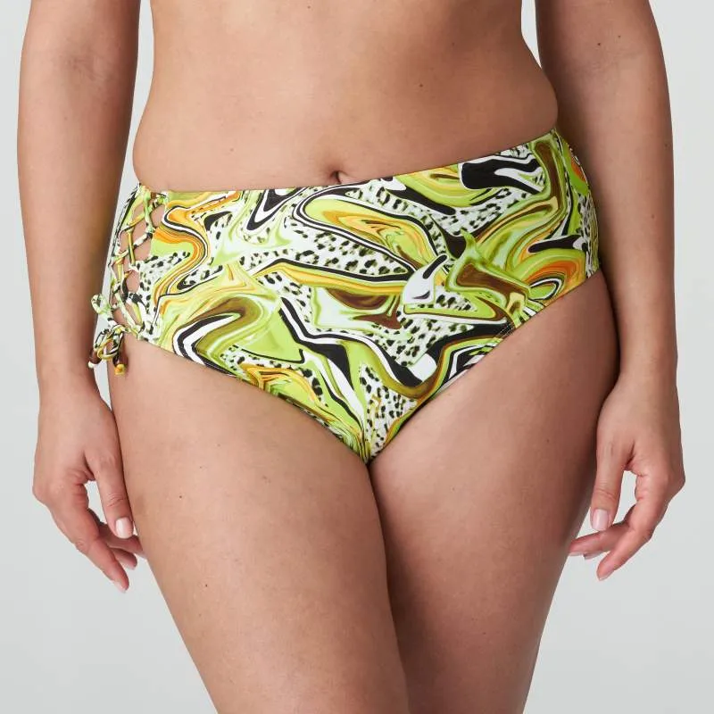 Green High Bikini Brief- Unas1 Primadonna Discount- Bikini plus size high Münster