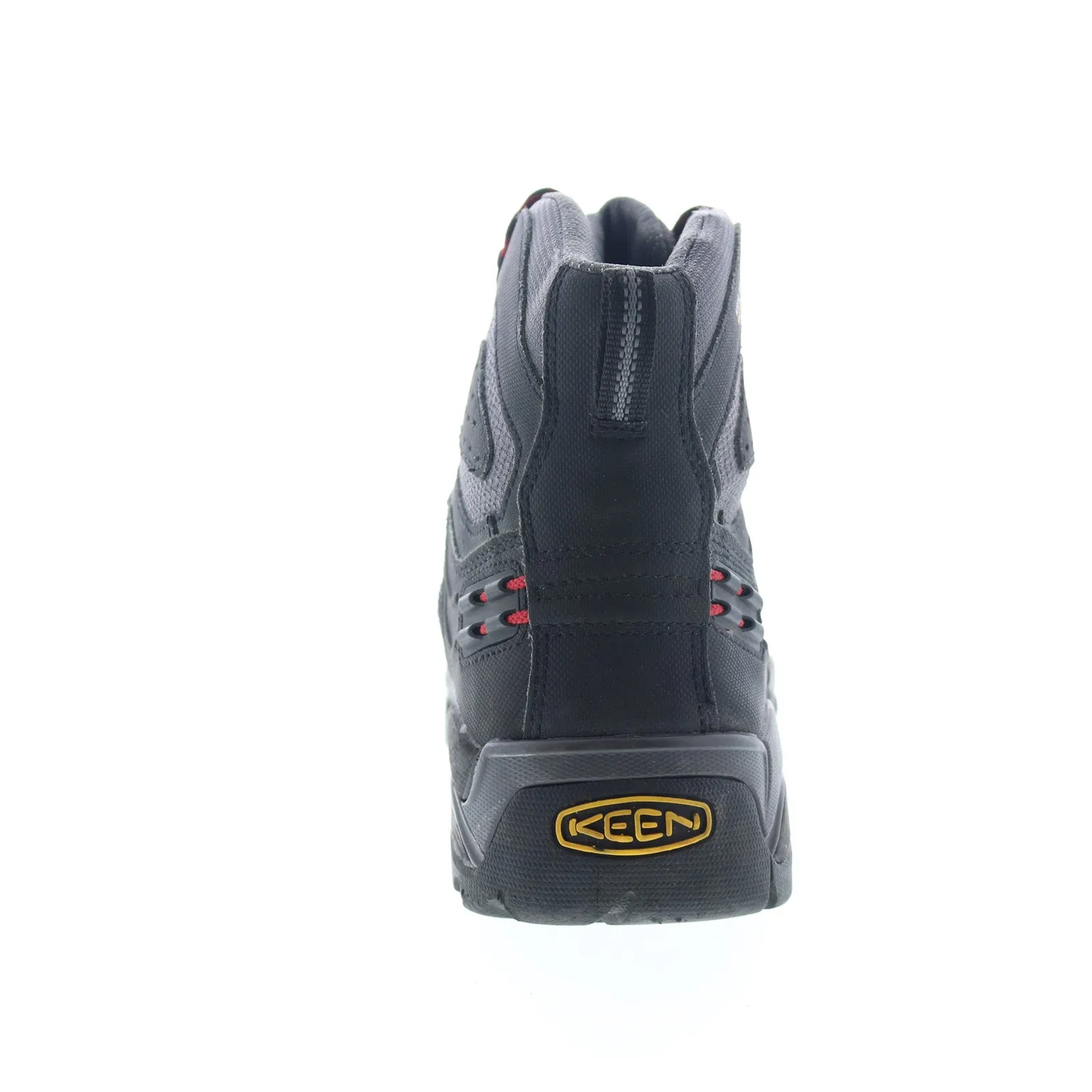 Keen ST. Paul 6 1021351 Mens Black Leather High Top Lace Up Work Boots