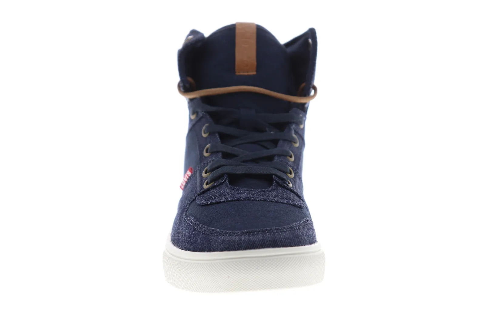 Levis Mason Hi 501 518570-72U Mens Blue Canvas High Top Lifestyle Sneakers Shoes