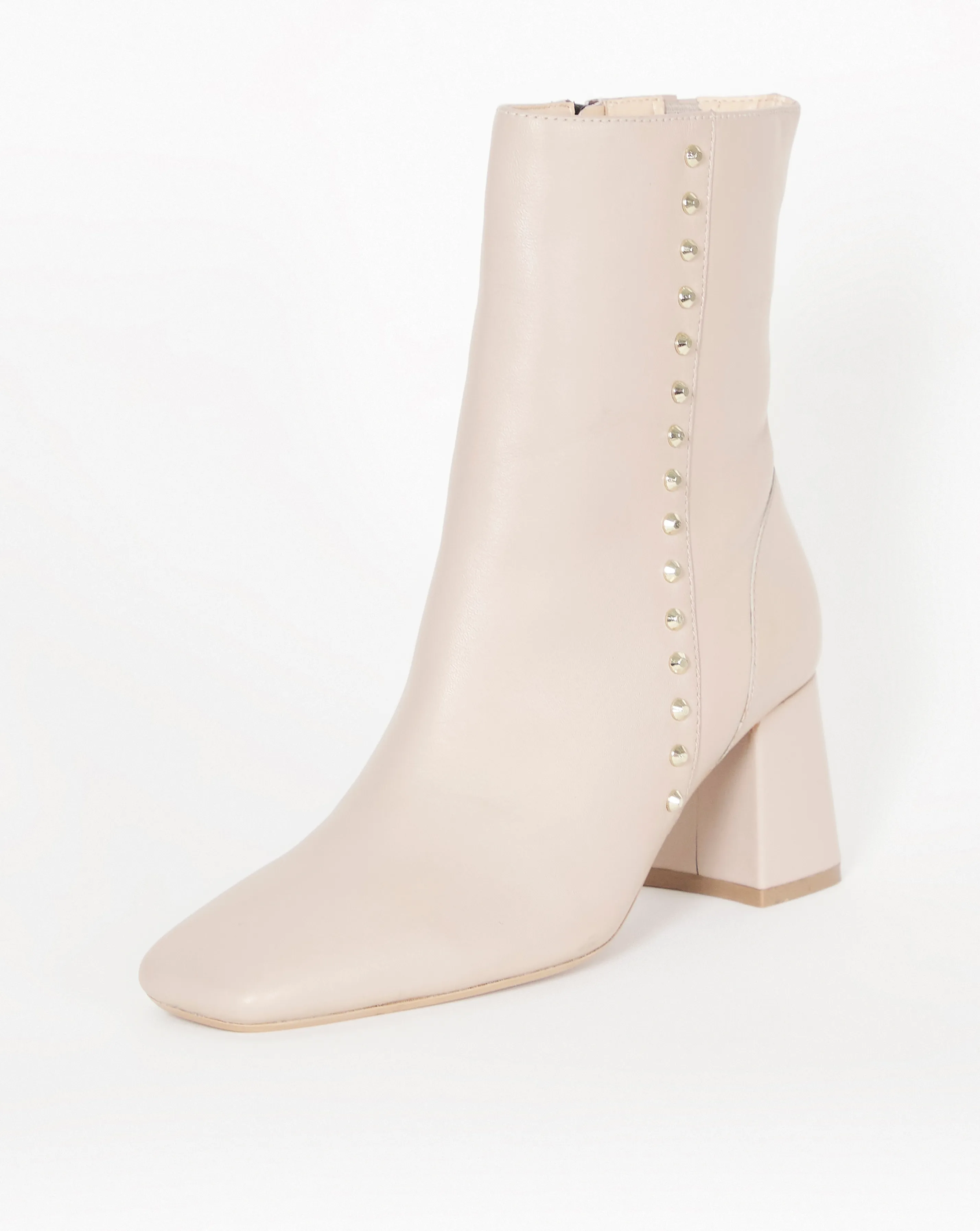 Luna Leather Heeled Ankle Boot Ex Wide Fit | Simply Be