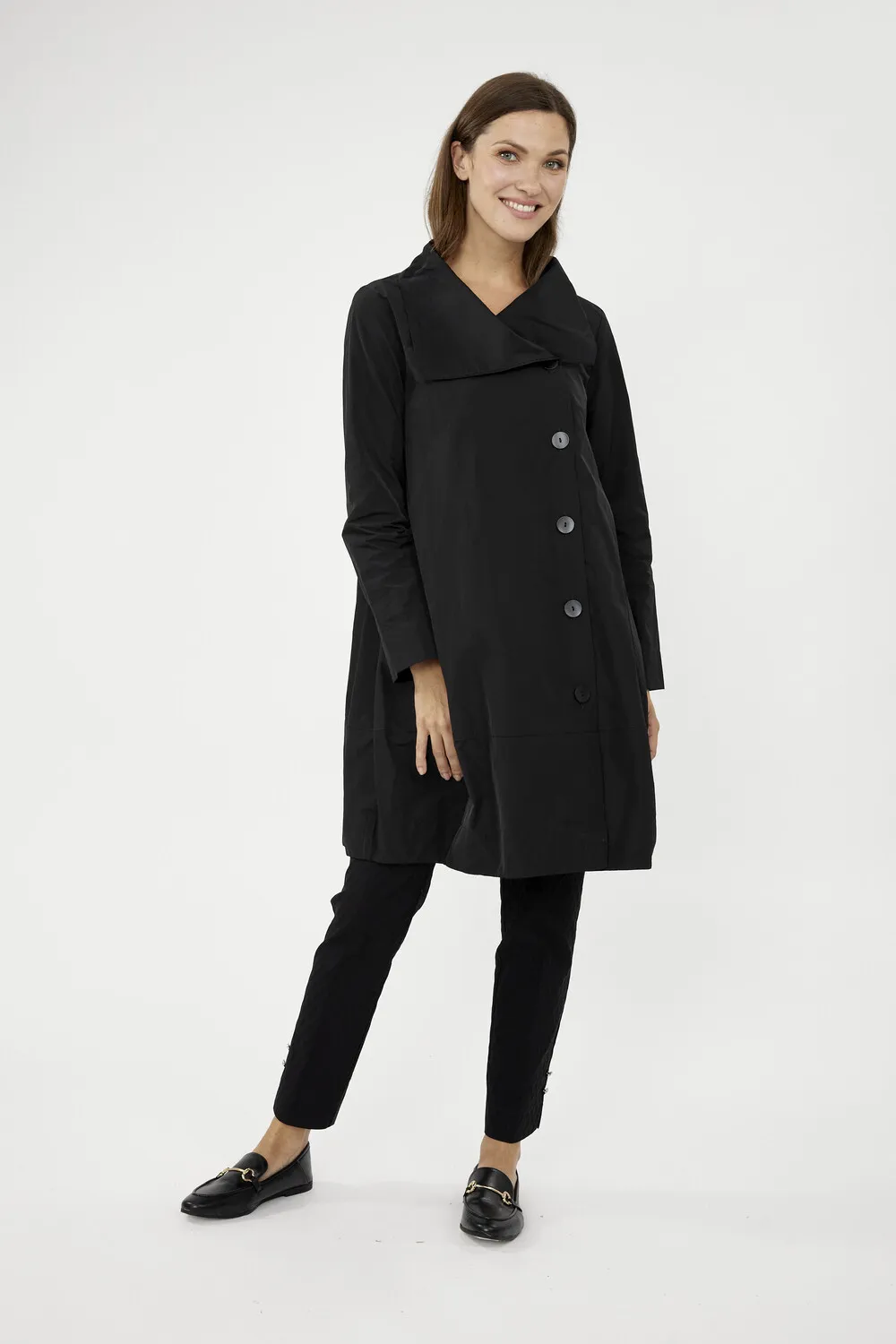 Memory Cocoon Coat Style 243038