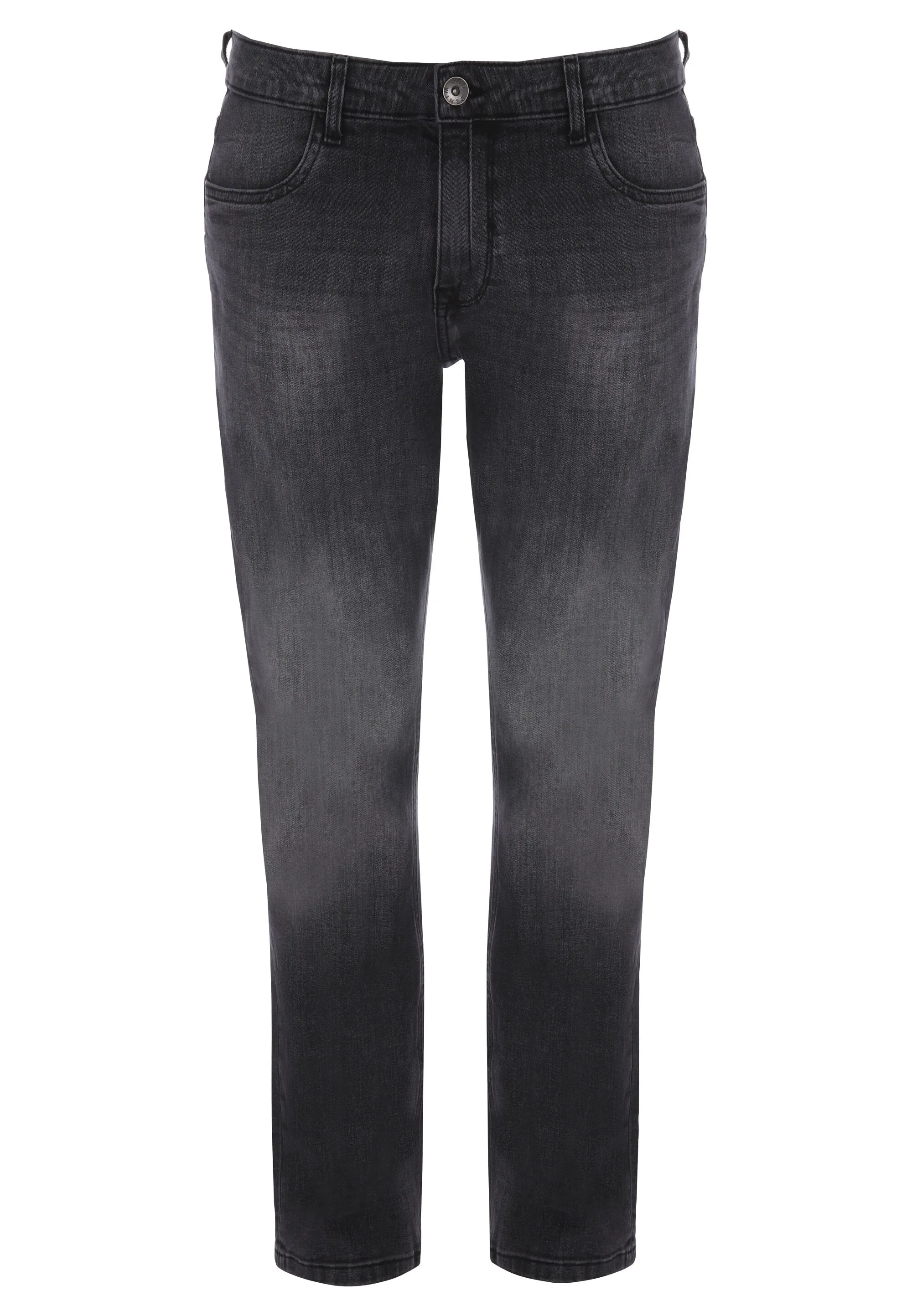 Mens Grey Straight Ollie Jeans