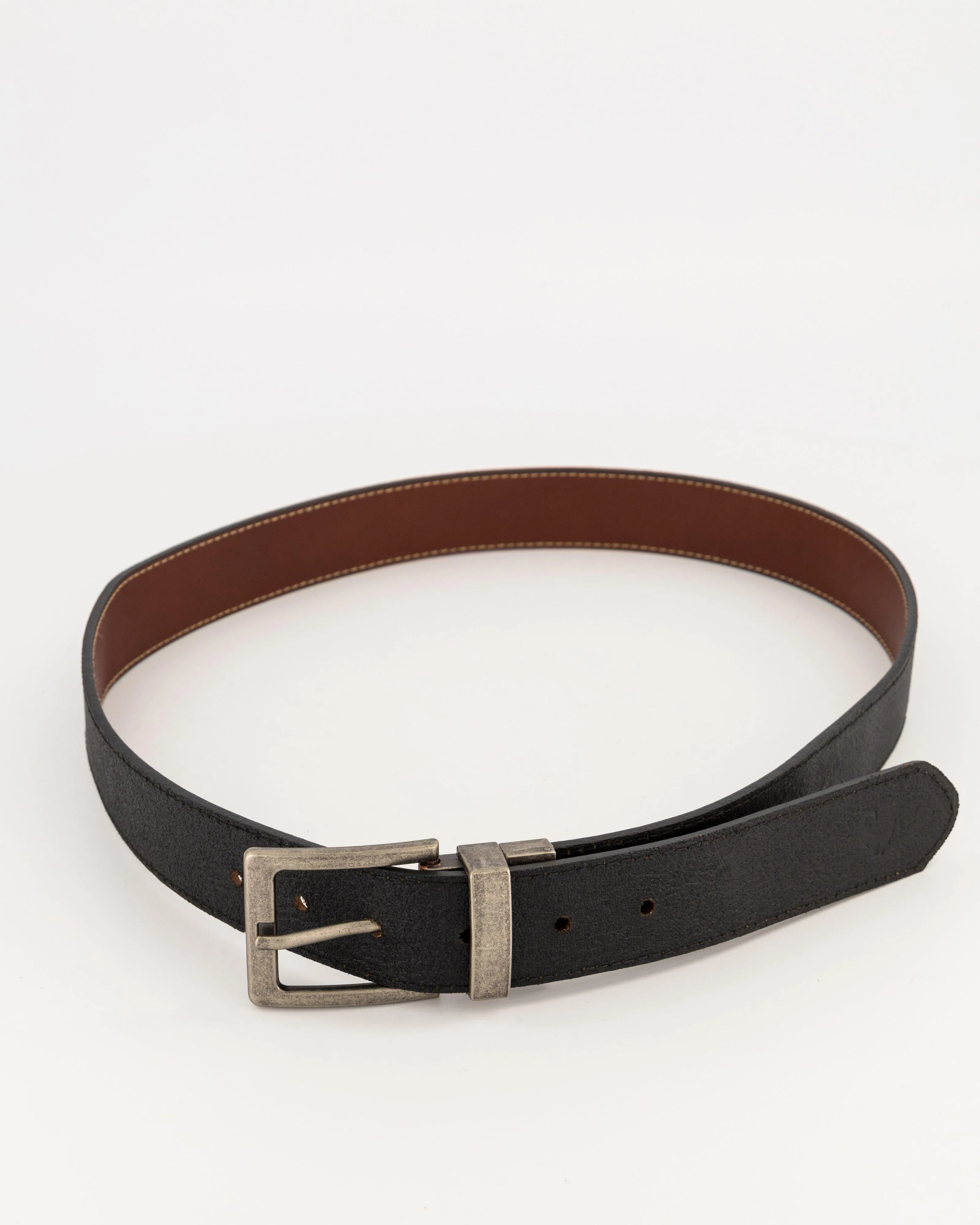 Men's Joff Reversible Leather Belt | Old Khaki