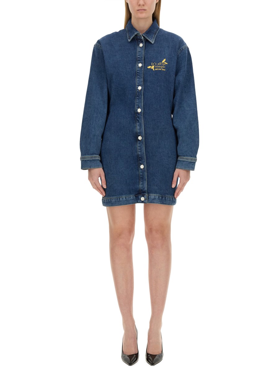 MOSCHINO JEANS      ABITO IN DENIM