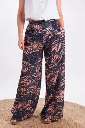 Palazzo Pants in Terracotta    