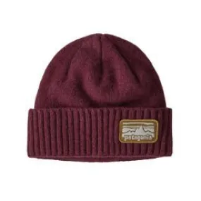Patagonia Brodeo Beanie in Fitz Roy Rambler: Chicory Red
