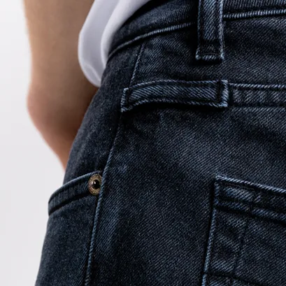 PIONEER MONO JEANS | USED BLACK