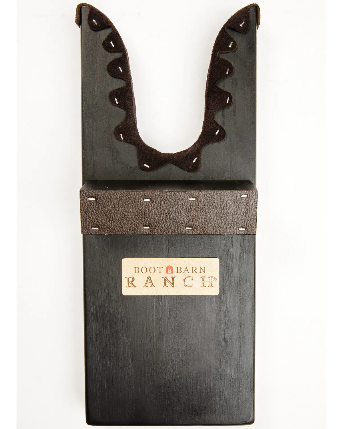 Product Name:  Boot Barn Scrolling Flag Boot Jack