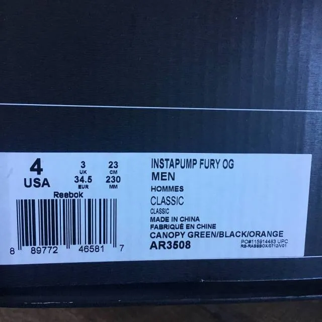 Reebok: instapump fury og sneakers