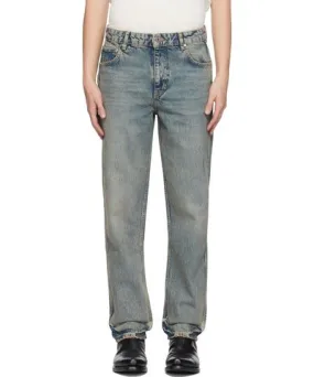 REPRESENT Blue R2 Straight Leg Jeans