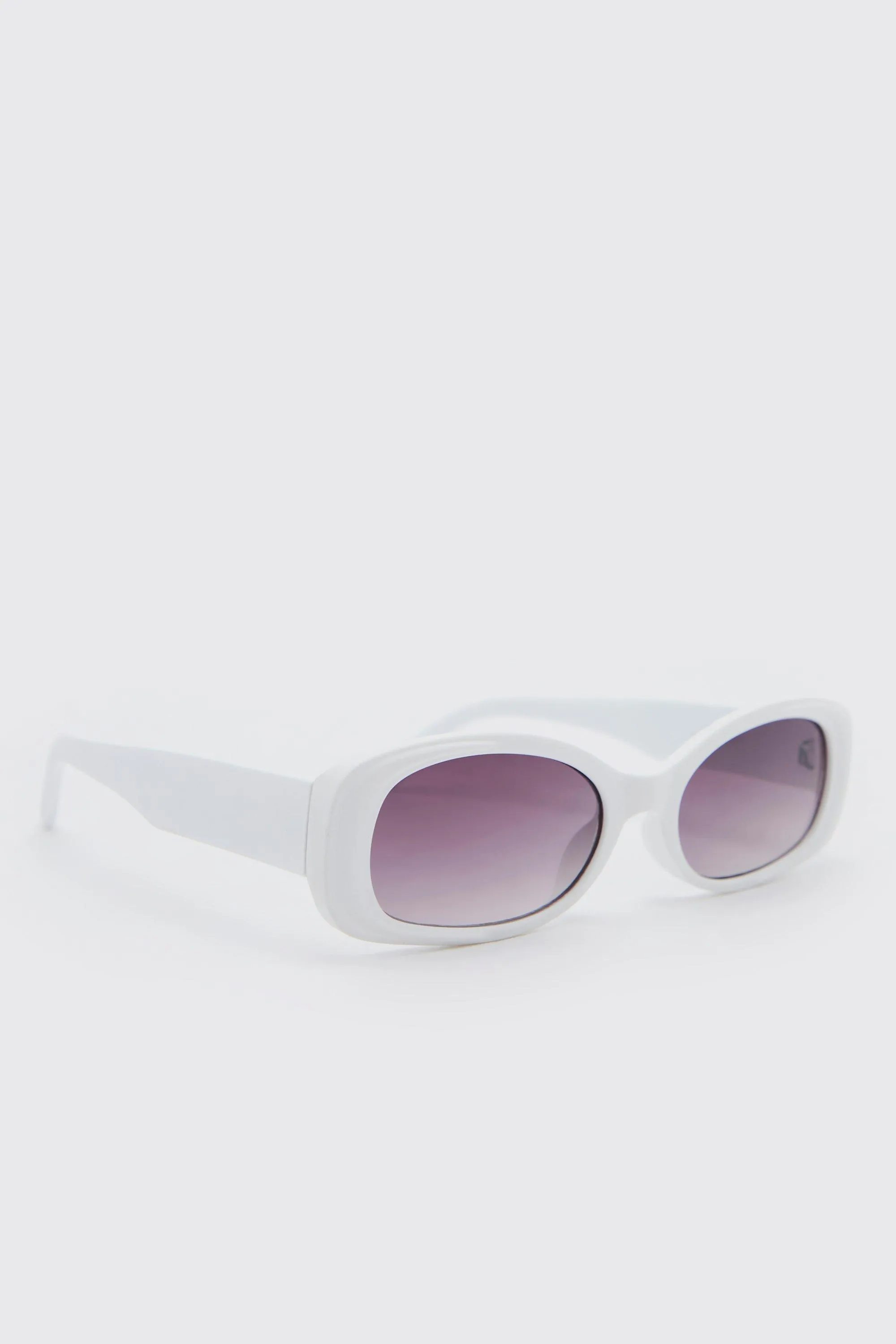 Rubberised Rounded Sunglasses