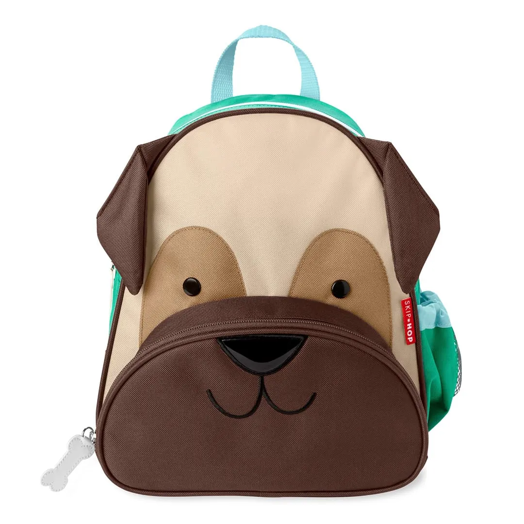 Skip Hop Zoo Little Kid Backpack - Pug  - Clement