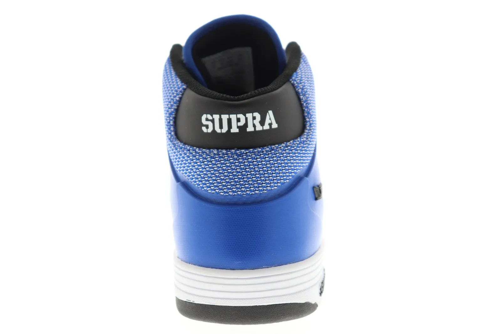Supra Vaider 2.0 08042-442-M Mens Blue High Top Lace Up Skate Sneakers Shoes