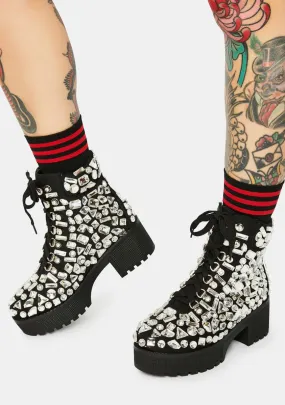 York Rhinestone Boots-